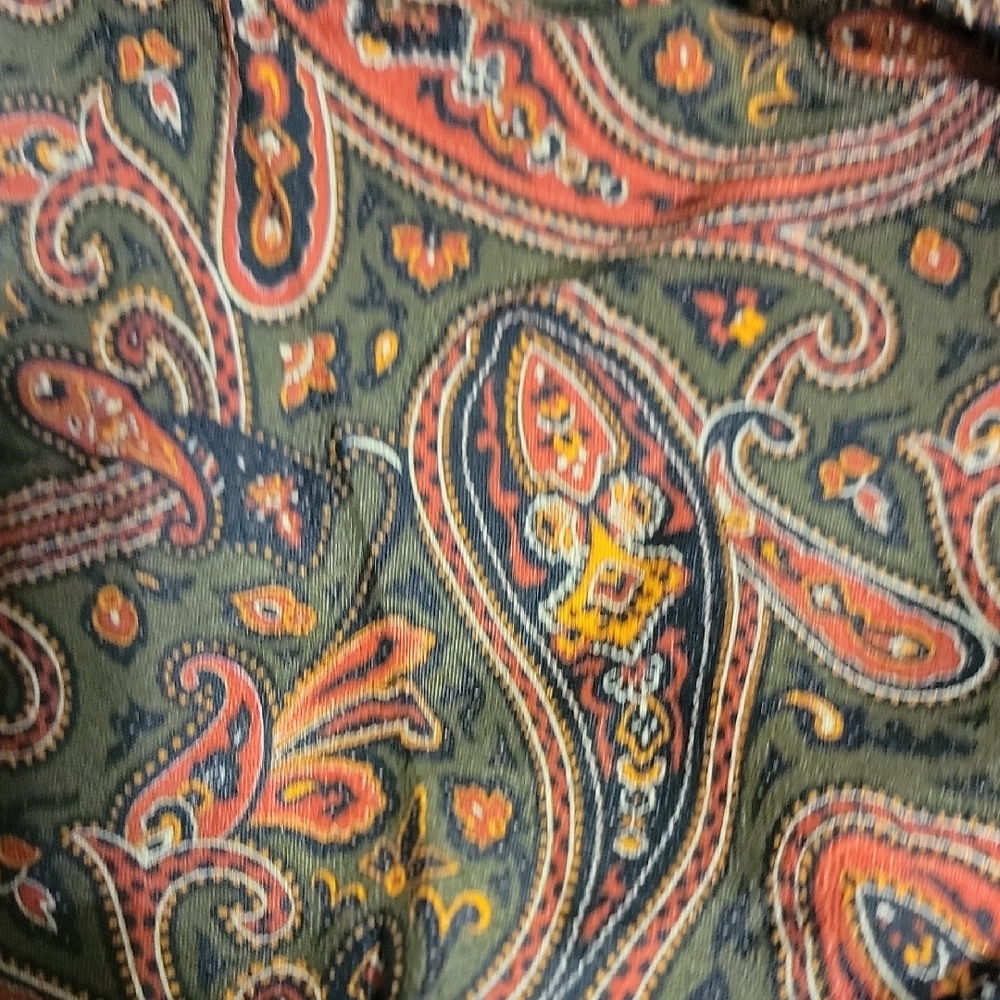 Zara Paisley Wide Leg Jumpsuit - Brown and Pink - Picture 4 of 4